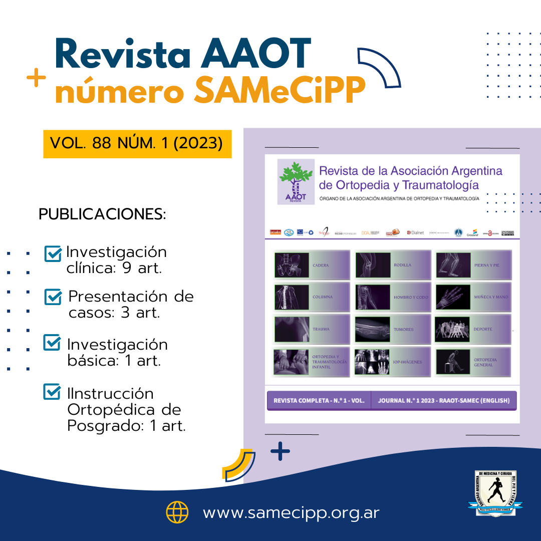Revista AAOT - Numero dedicado a SAMeCiPP!!
